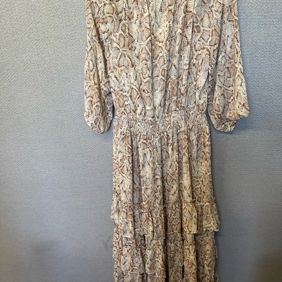 Jessica Simpson full length snake print dress new tags attached size 1X - Picture 5 of 15